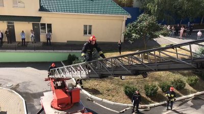 Пожежні навчання для працівників підприємств відбулись у Вінниці