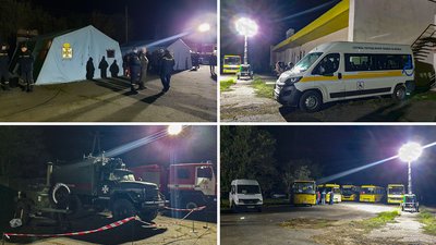 У Новоукраїнку на Кіровоградщині евакуювали понад сотню жителів Донецької області У Новоукраїнку на Кіровоградщині евакуювали понад сотню жителів Донецької області