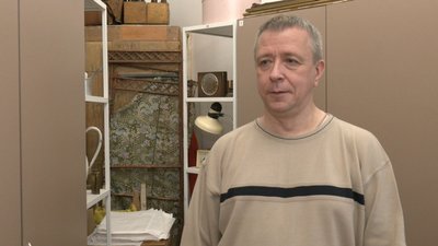 Науковий співробітник музею "Територія терору" Юрій Коденко