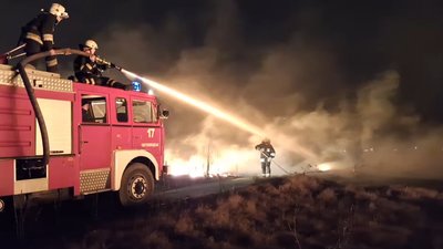 Вигоріло 17 гектарів. За добу на Кіровоградщині погасили 25 пожеж сухостою