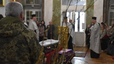 У Луцьку попрощалися з загиблим на Харківщині 53-річним бійцем Віталієм Назарчуком