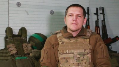 Новий очільник Нацгвардії Олександр Півненко у Бахмуті у 2023 році