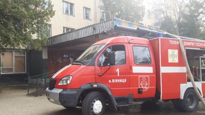 У Вінниці горів гуртожиток ВНТУ У Вінниці горів гуртожиток ВНТУ