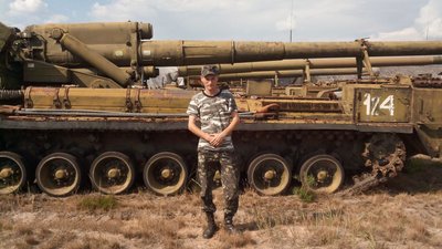 Дмитро Рубан під час військової служби