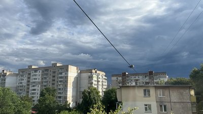 Гроза і град в Черкасах