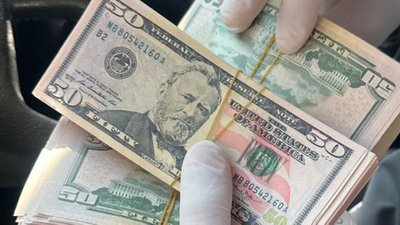 Вилучені фальшиві долари