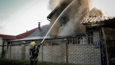 У Харкові горів будинок