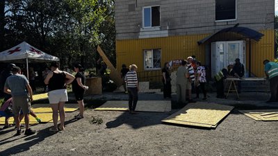 Наслідки атаки по Сумах 10 серпня 2026 року.