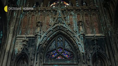 Протиаварійні роботи на костелі Святого Миколая завершаться в січні. Як він виглядає зараз Протиаварійні роботи на костелі Святого Миколая завершаться в січні. Як він виглядає зараз