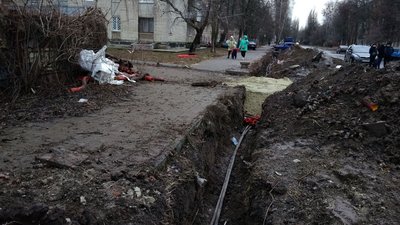 Через перериту дорогу сумчани не можуть доїхати до своїх гаражів