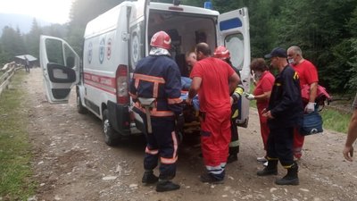 У постраждалої в аварії білоруски – політравма У постраждалої в аварії білоруски – політравма
