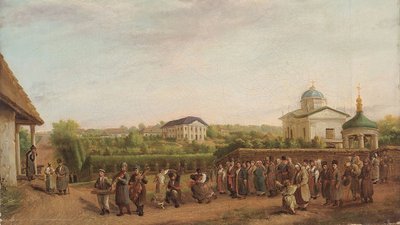 Весілля в Кукавці на Поділлі. Картина Василя Тропініна Весілля в Кукавці на Поділлі. Картина Василя Тропініна