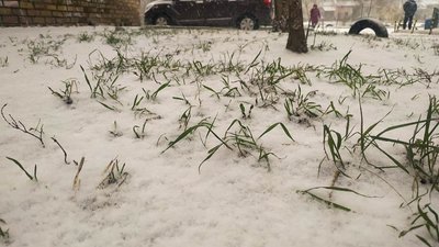 Київ занесло снігом Київ занесло снігом