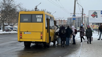 Маршрутка в Полтаві