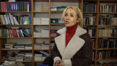 У Житомирі юнацька бібліотека зібрала для дитячої лікарні 800 книг У Житомирі юнацька бібліотека зібрала для дитячої лікарні 800 книг