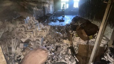 На Вінниччині ліквідували пожежу на одному із підприємств На Вінниччині ліквідували пожежу на одному із підприємств