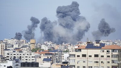 Наслідки авіаударів армії Ізраїлю по Сектору Гази, 7 жовтня 2023 рік