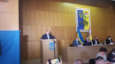 Новообрана Рівненська райрада зібралася на першу сесію Новообрана Рівненська райрада зібралася на першу сесію