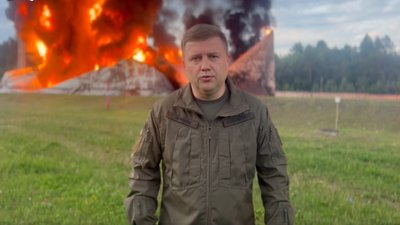 Атака дронів на Рівнещині. Зруйнована нафтобаза