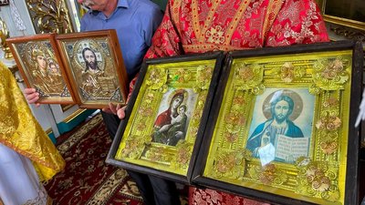 Ікони, церква, храм села Звірів, церква Воскресіння Христового