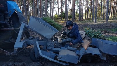 На Полтавщині почали осінню висадку лісу: скільки саджанців посадять