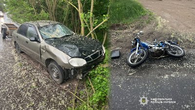 Смертельне ДТП на Чернігівщині: загинув водій мопеда