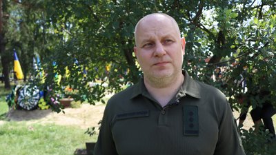 В Охтирці поховали офіцера Володимира Вялика В Охтирці поховали офіцера Володимира Вялика