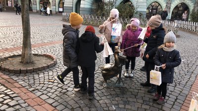В Мукачеві організували квест до Дня святого Мартина В Мукачеві організували квест до Дня святого Мартина
