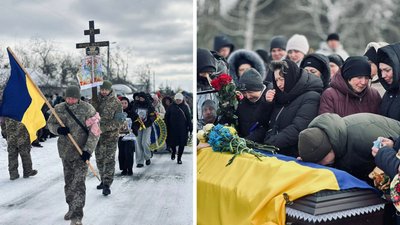 У Родниківці попрощалися із загиблим захисником Артемом Шевчуком 