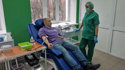 У Луцьку стартував триденний марафон зі здачі крові У Луцьку стартував триденний марафон зі здачі крові