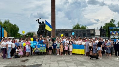 У Флориному зустріли Олександра Яблочного
