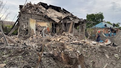 Очевидці про чергову російську атаку КАБами на Запоріжжя 24 липня