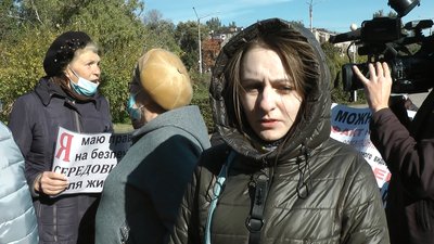 На учасників акції проти будівництва каолінового кар’єру на Вільнянщині склали чотири адмінпротоколи