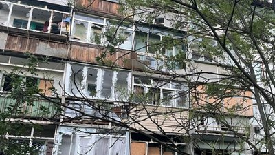 обстріл, війна, Нікополь