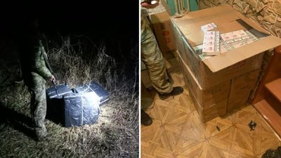 Три тисячі пачок сигарет виявили закарпатські прикордонники поблизу КПП "Вилок"