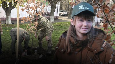 Висадження мільярдного дерева Баштанка