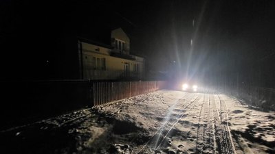 Місце ДТП у Стебнику