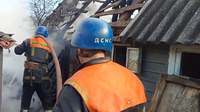 У Миропільській громаді на Сумщині через обстріл сталася пожежа