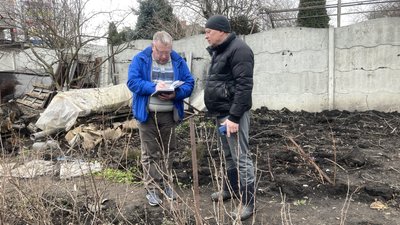 Удар "Шахеда" по Харкову 14 березня: уламки впали на приватне подвір'я Удар "Шахеда" по Харкову 14 березня: уламки впали на приватне подвір'я