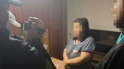 Оголошення про підозру жительці Херсонщини