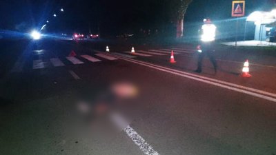 Місце ДТП у Новій Одесі