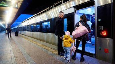 З Києва знову можна дістатись поїздом Краматорська