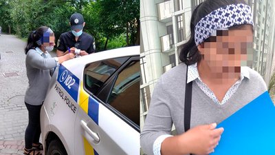 Порушувала ПДР. У Франківську на жінку, яка жебракувала, склали протокол