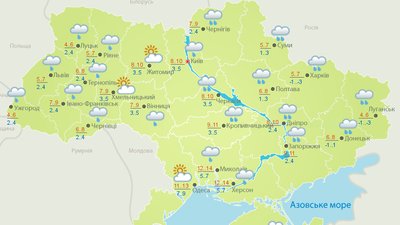 У Полтаві на вихідних дощитиме