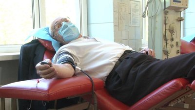 На станції переливання крові в Дніпрі через карантин вдвічі зменшилась кількість донорів