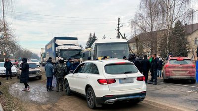 На Буковині знову перекрили трасу національного значення через тарифи на газ
