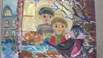 "Жодного персонажу, який був би в масці," - в обласному художньому музеї відкрили виставку малюнків