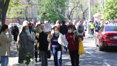 Як проходить 9 травня в Одесі: "Безсмертний полк" та заклики не порушувати правила карантину