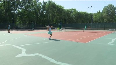 У Сумах почалися змагання за літній кубок з тенісу серед спортсменів до 14 років