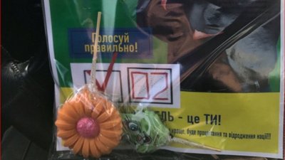 На Волині проти кандидата, який роздавав цукерки, порушили справу